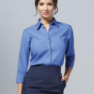 eternity ΓΥΝΑΙΚΕΙΟ ΠΟΥΚΑΜΙΣΟ ΠΟΠΛΙΝΑ ΜΕ ΜΑΝΙΚΙΑ 3/4